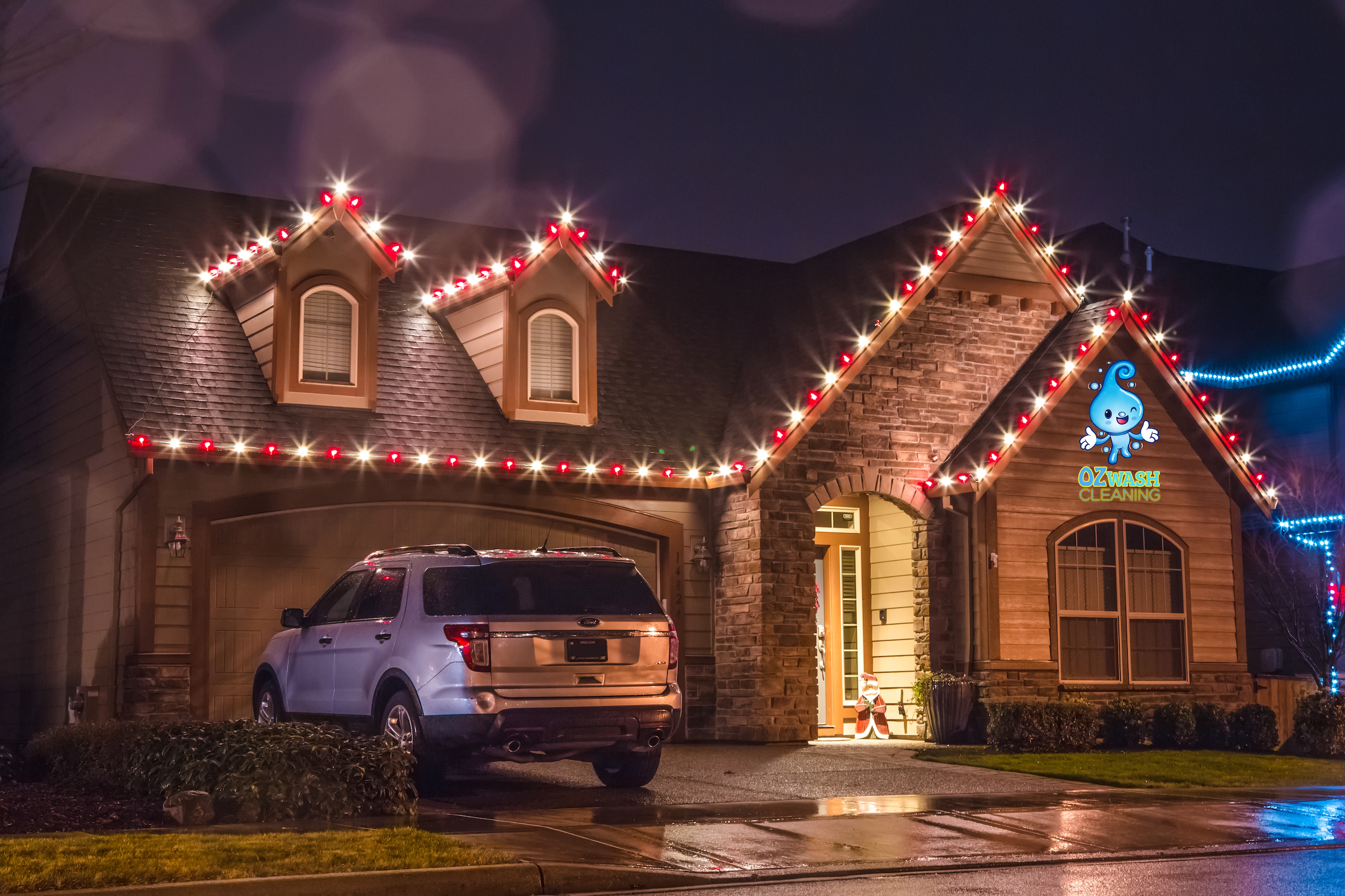Christmas Light Installation
