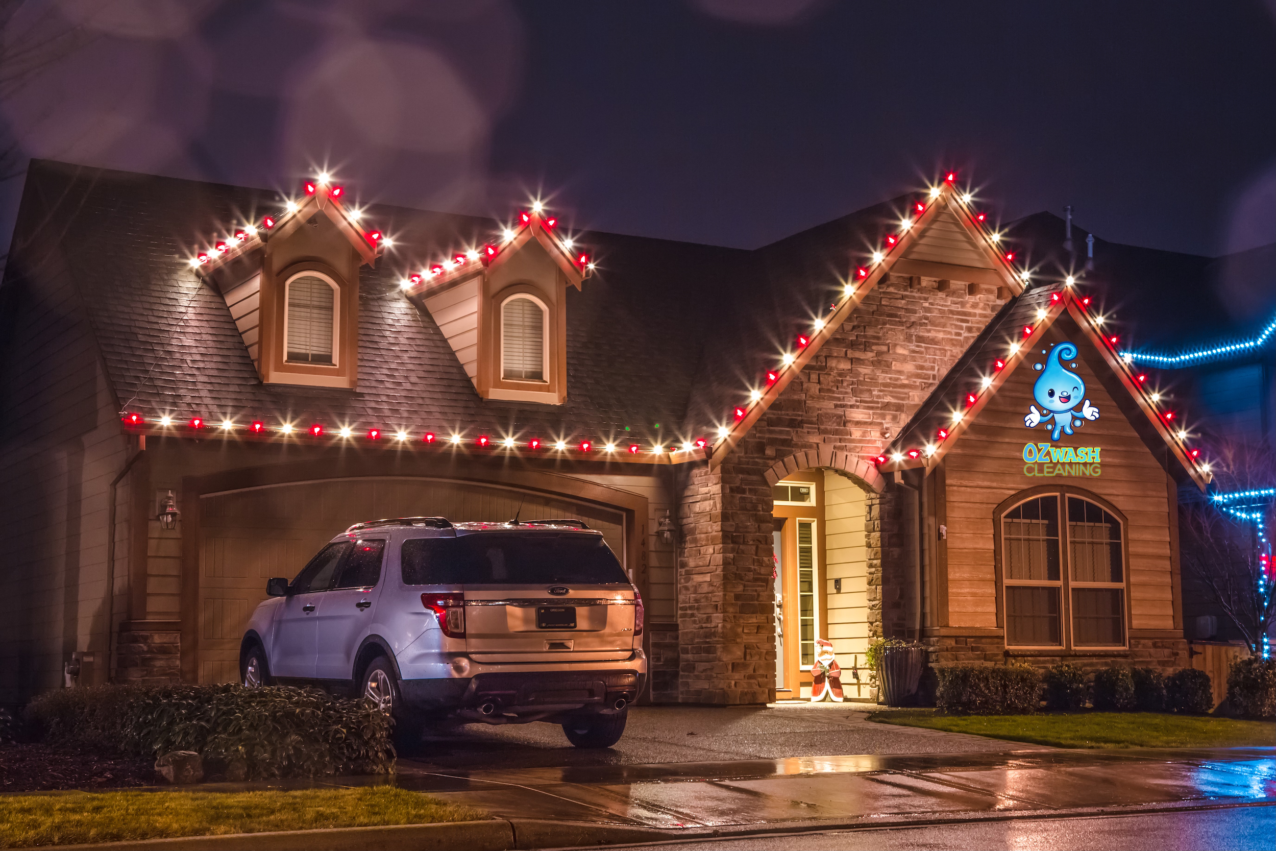 Lake Oswego Holiday Light Installation